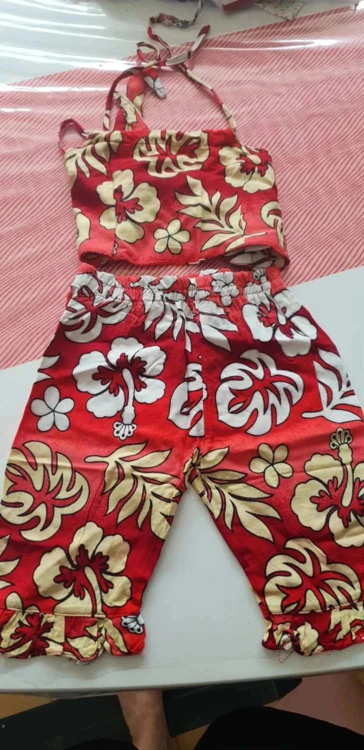 Ensemble 6mois tahitienne